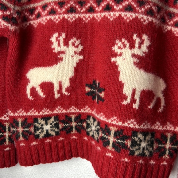 Woolrich oversized wool faire isle sweater - Picture 8 of 10